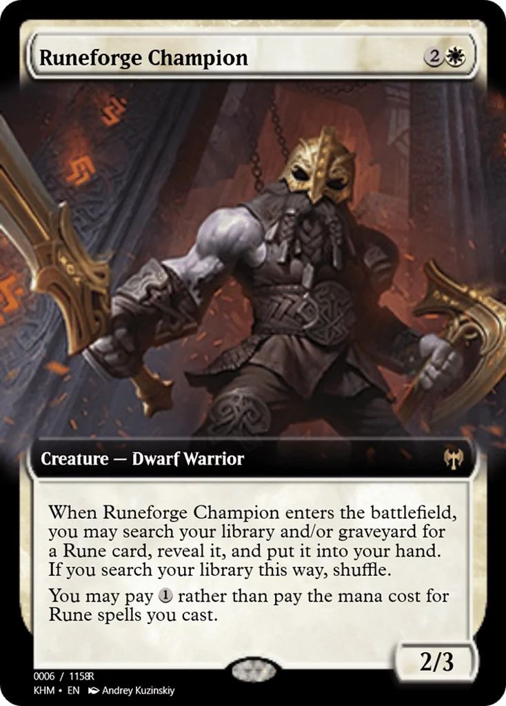 Runeforge Champion · Magic Online Promos