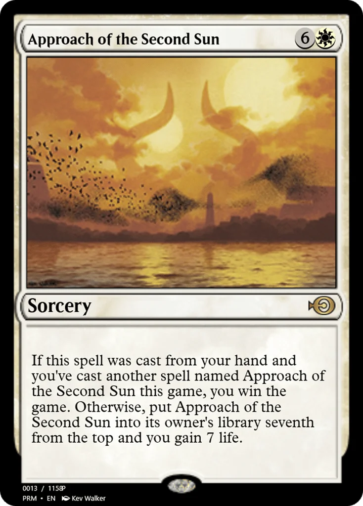 Approach of the Second Sun · Magic Online Promos