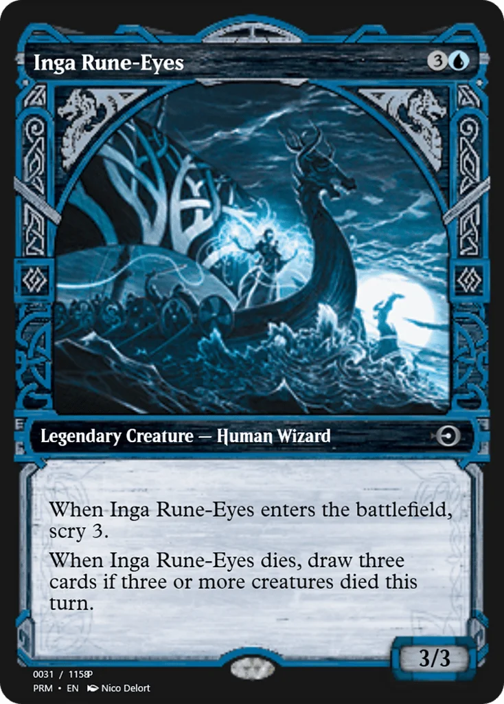 Inga Rune-Eyes · Magic Online Promos