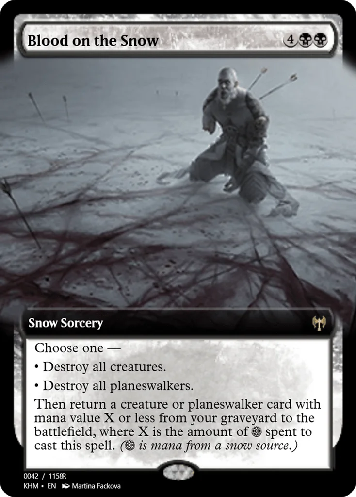 Blood on the Snow · Magic Online Promos