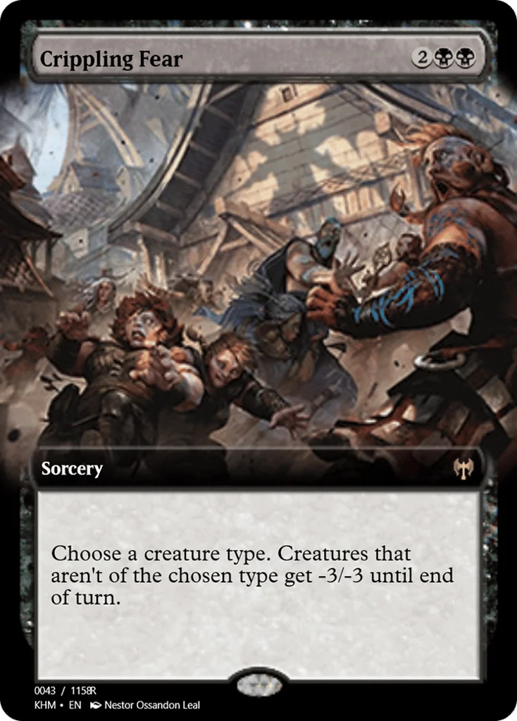 Crippling Fear · Magic Online Promos