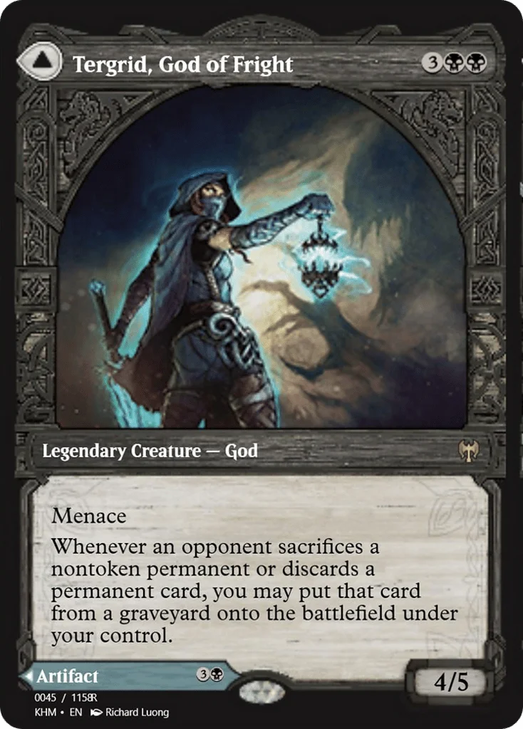 Tergrid, God of Fright // Tergrid's Lantern · Magic Online Promos