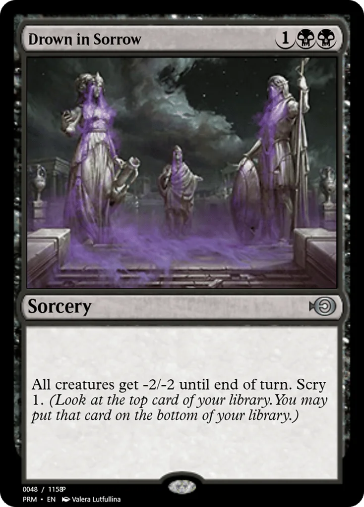 Drown in Sorrow · Magic Online Promos