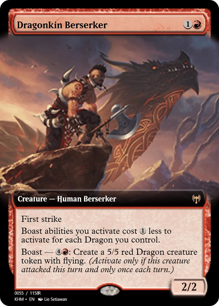 Dragonkin Berserker · Magic Online Promos