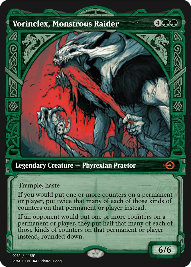 Vorinclex, Monstrous Raider · Magic Online Promos