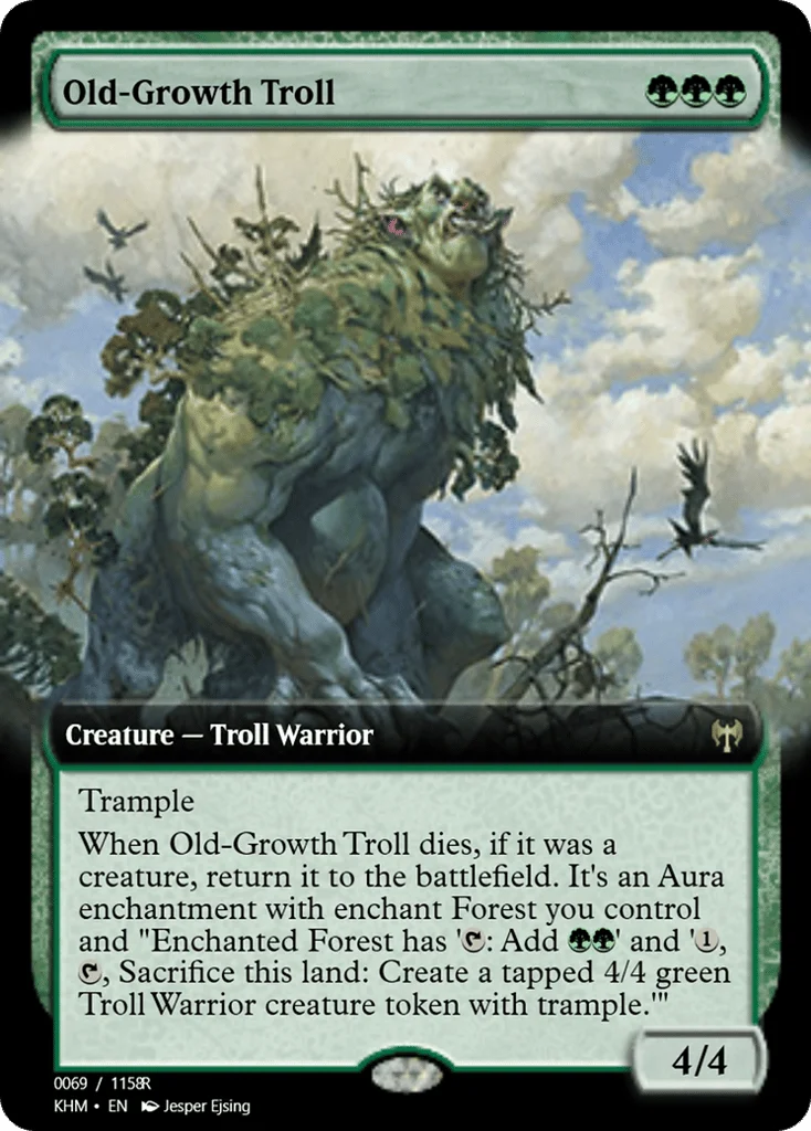 Old-Growth Troll · Magic Online Promos