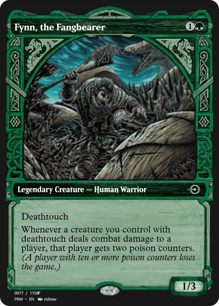Fynn, the Fangbearer · Magic Online Promos
