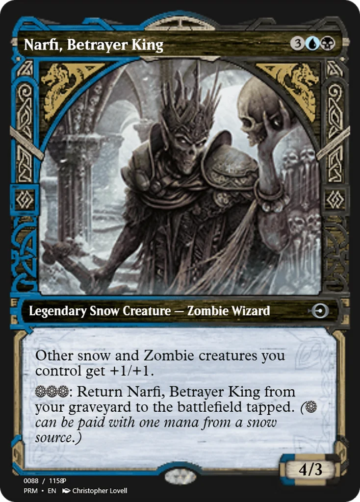 Narfi, Betrayer King · Magic Online Promos