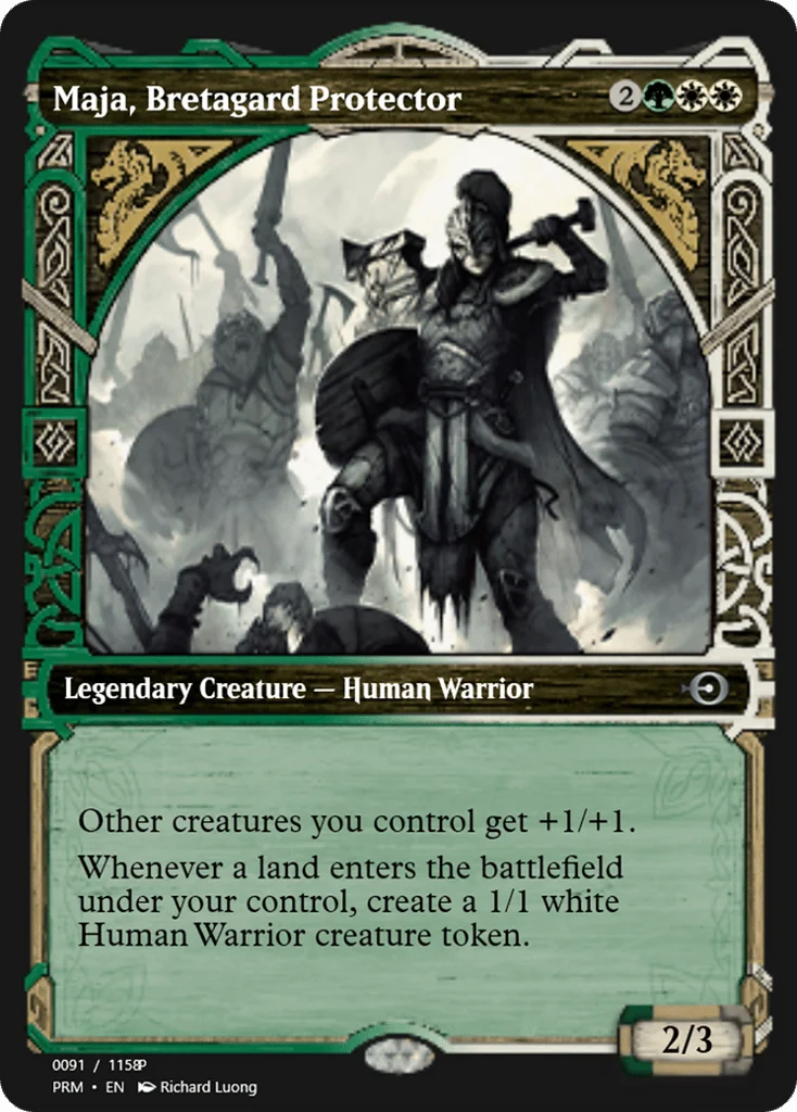Maja, Bretagard Protector · Magic Online Promos
