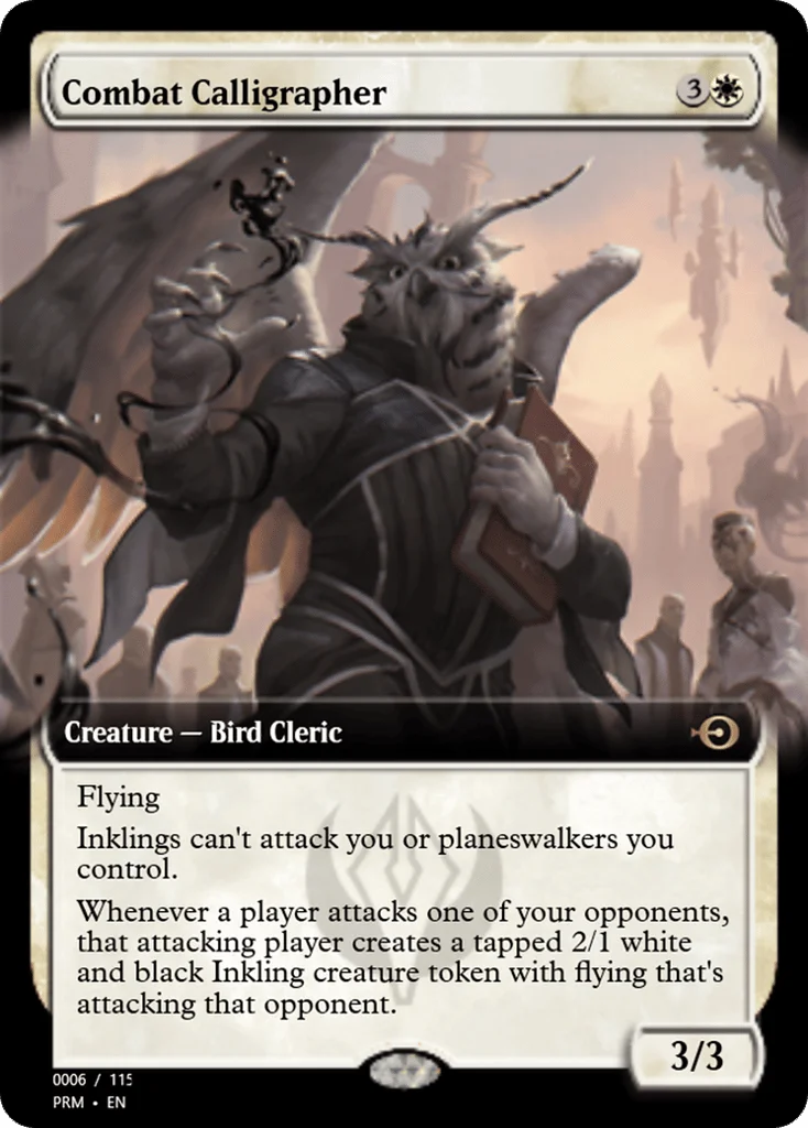 Combat Calligrapher · Magic Online Promos