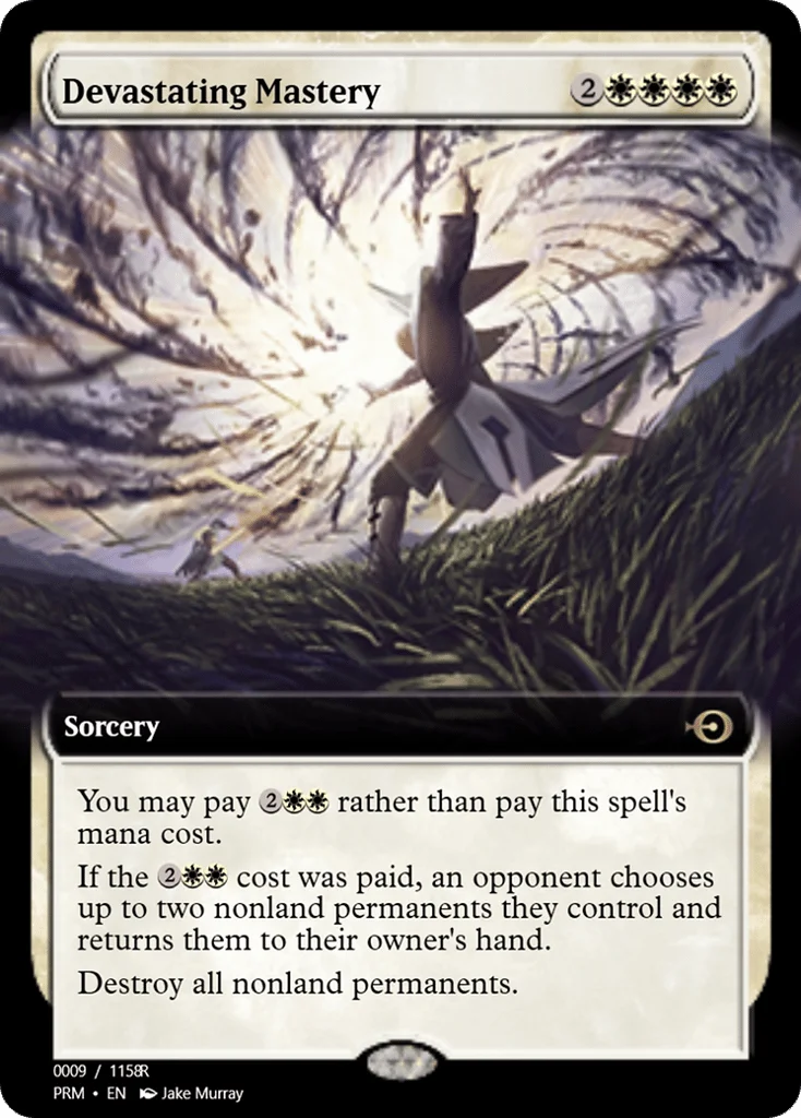 Devastating Mastery · Magic Online Promos