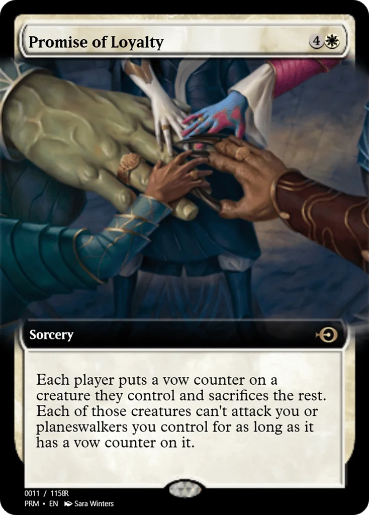 Promise of Loyalty · Magic Online Promos