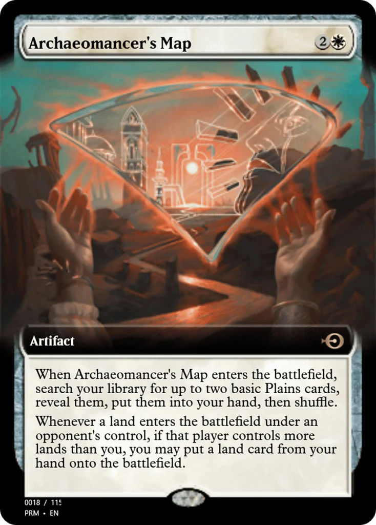 Archaeomancer's Map · Magic Online Promos