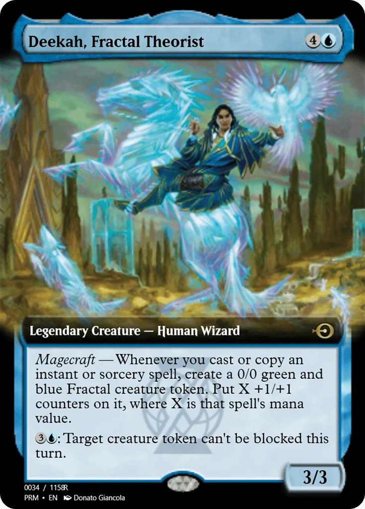Deekah, Fractal Theorist · Magic Online Promos