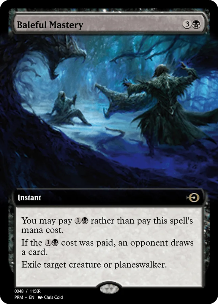 Baleful Mastery · Magic Online Promos