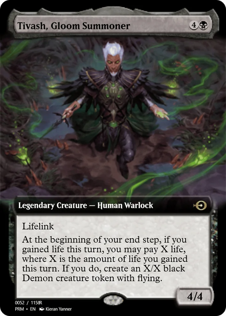 Tivash, Gloom Summoner · Magic Online Promos