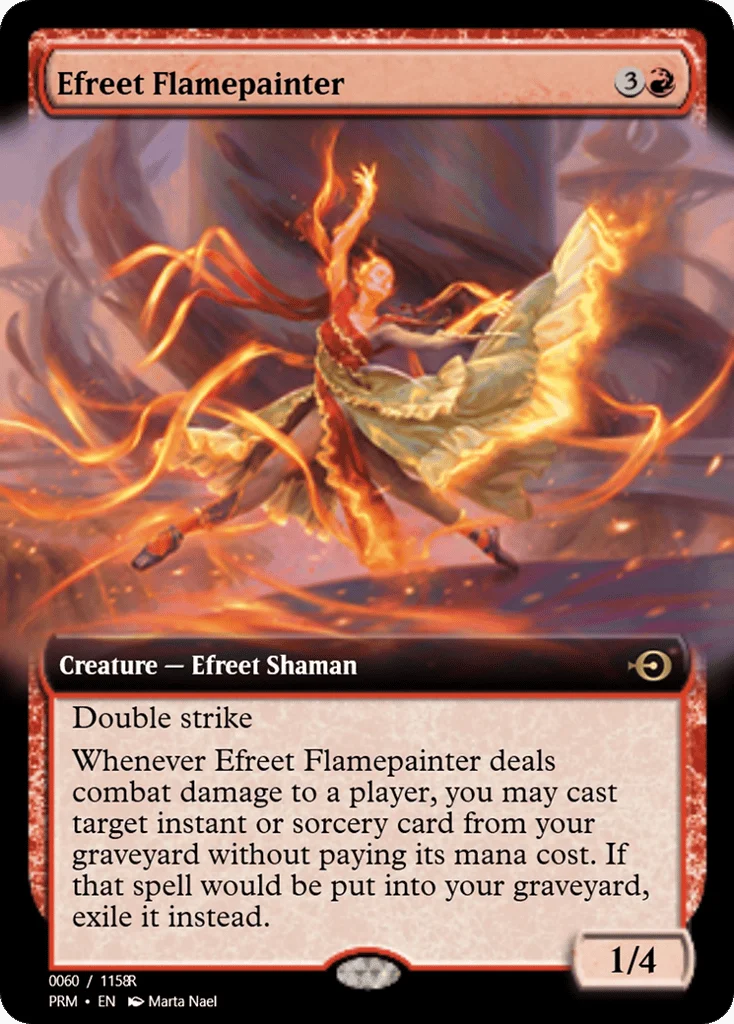 Efreet Flamepainter · Magic Online Promos