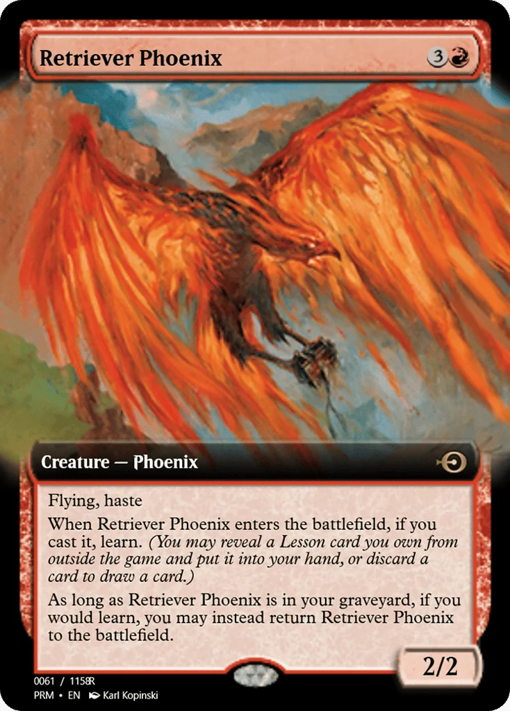 Retriever Phoenix · Magic Online Promos