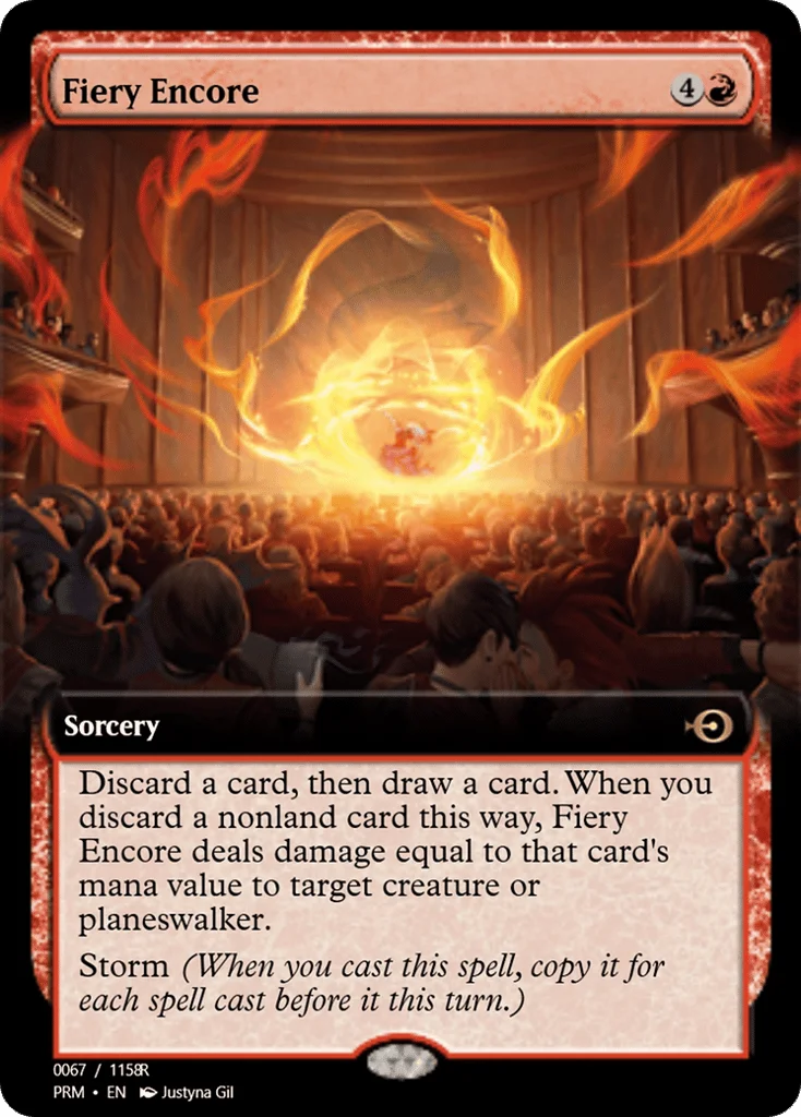 Fiery Encore · Magic Online Promos