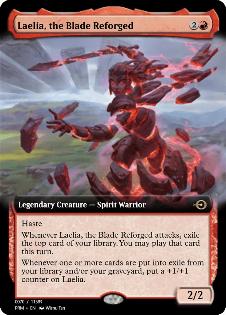 Laelia, the Blade Reforged · Magic Online Promos