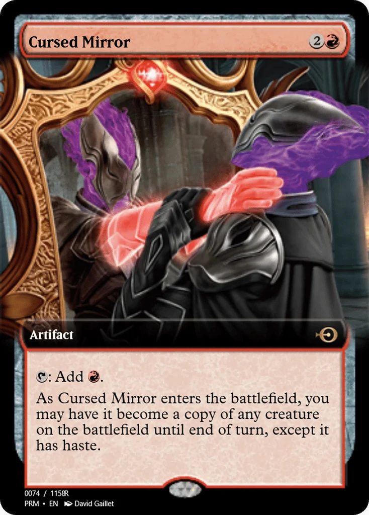 Cursed Mirror · Magic Online Promos