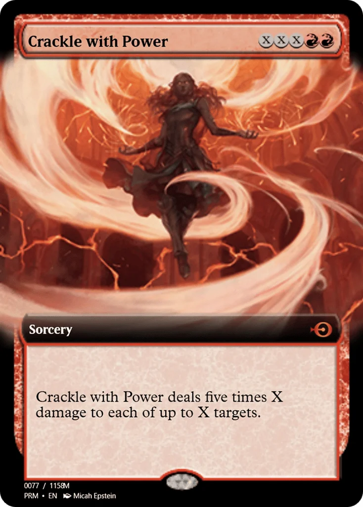Crackle with Power · Magic Online Promos