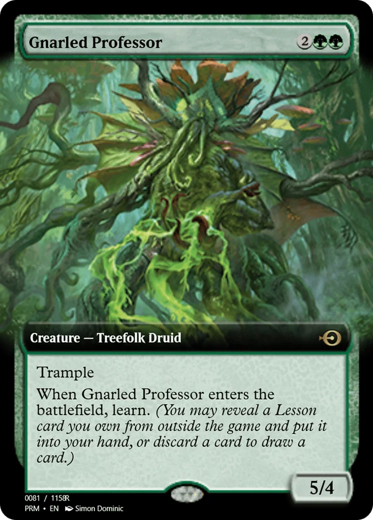 Gnarled Professor · Magic Online Promos