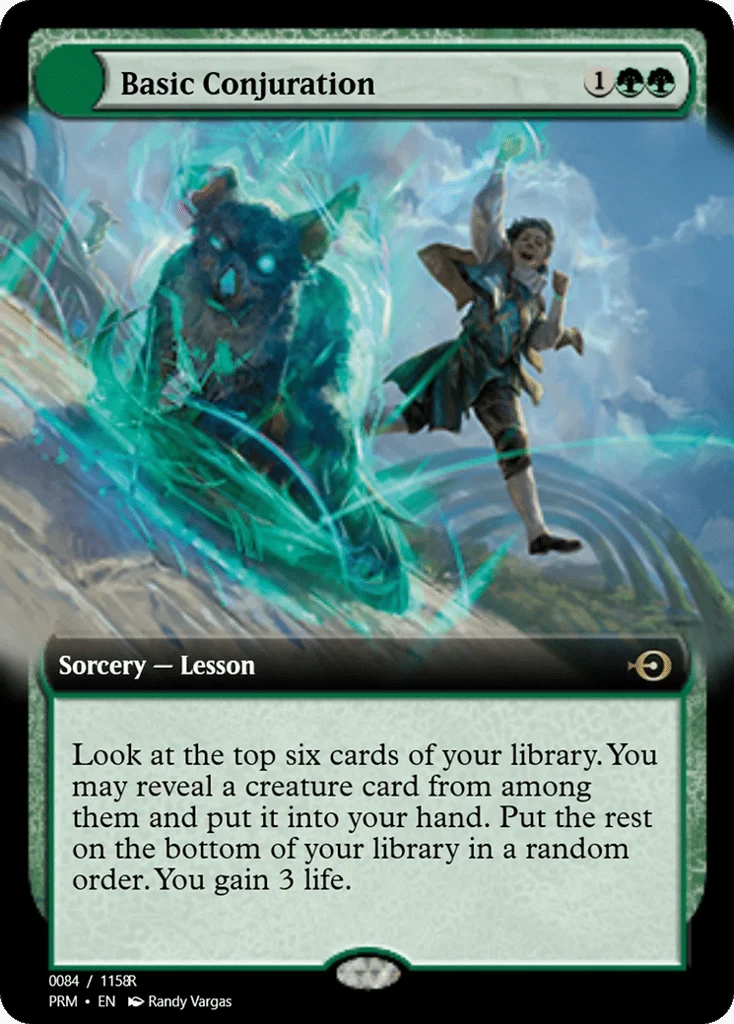 Basic Conjuration · Magic Online Promos