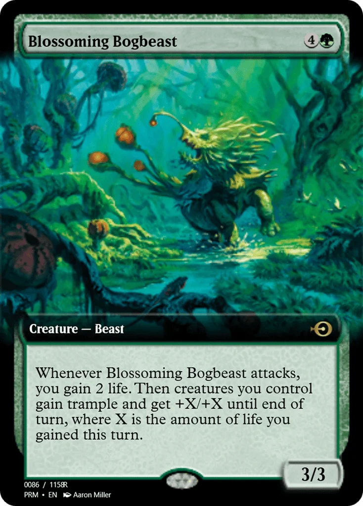 Blossoming Bogbeast · Magic Online Promos