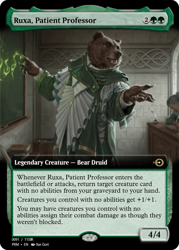 Ruxa, Patient Professor · Magic Online Promos