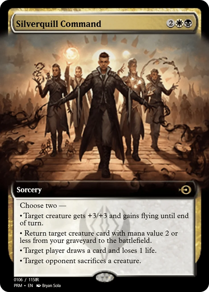 Silverquill Command · Magic Online Promos