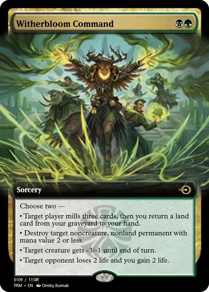 Witherbloom Command · Magic Online Promos