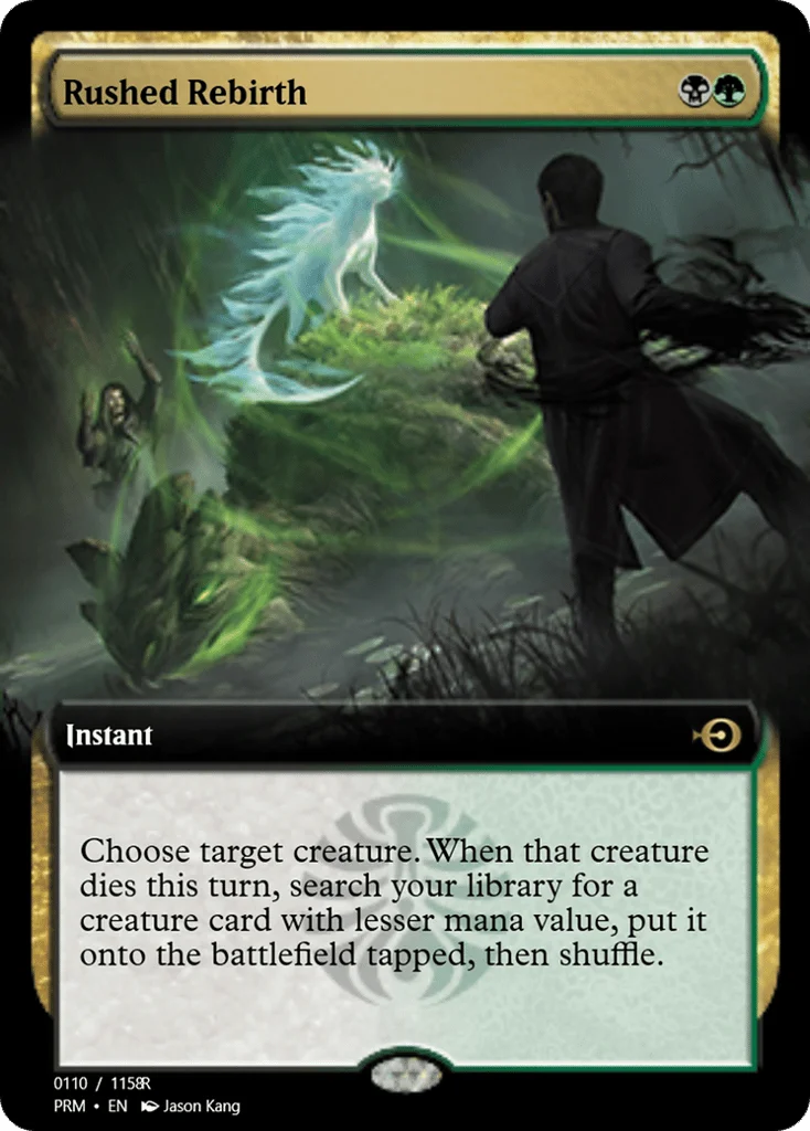 Rushed Rebirth · Magic Online Promos