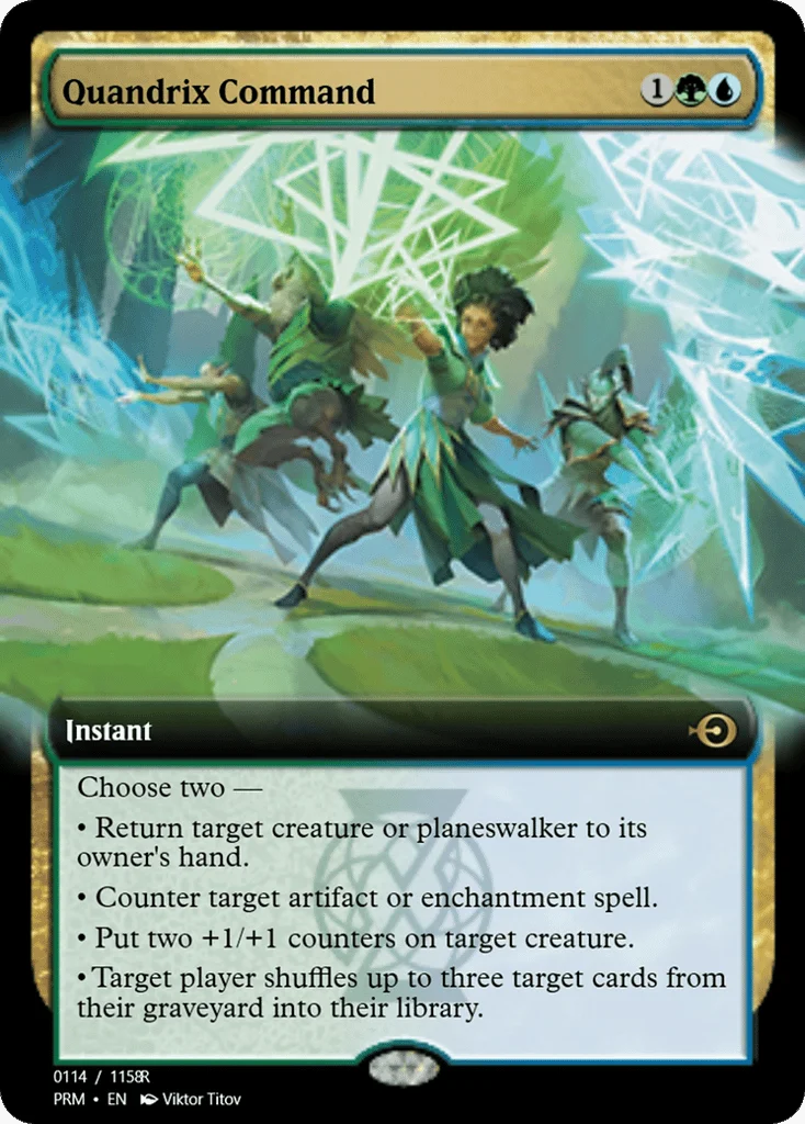 Quandrix Command · Magic Online Promos