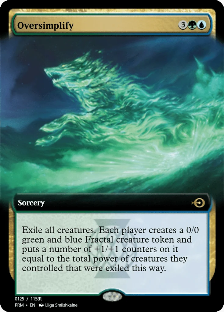 Oversimplify · Magic Online Promos