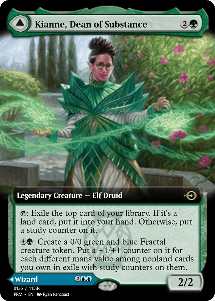 Kianne, Dean of Substance // Imbraham, Dean of Theory · Magic Online Promos
