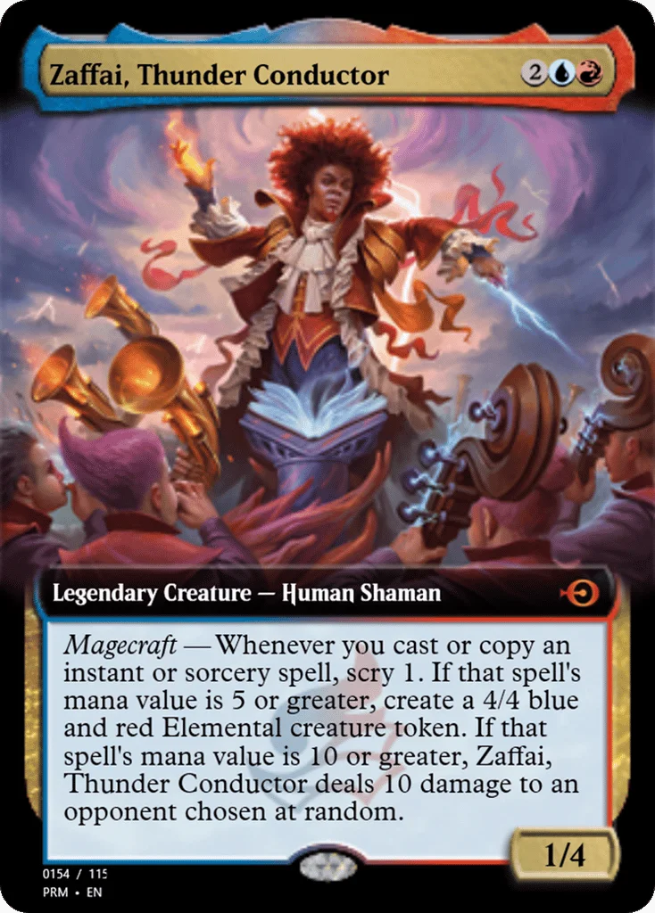 Zaffai, Thunder Conductor · Magic Online Promos