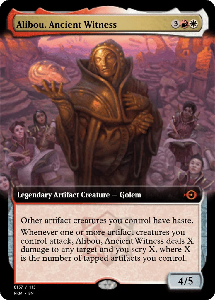 Alibou, Ancient Witness · Magic Online Promos