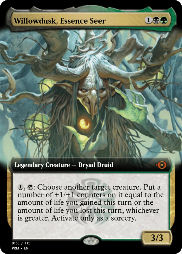 Willowdusk, Essence Seer · Magic Online Promos