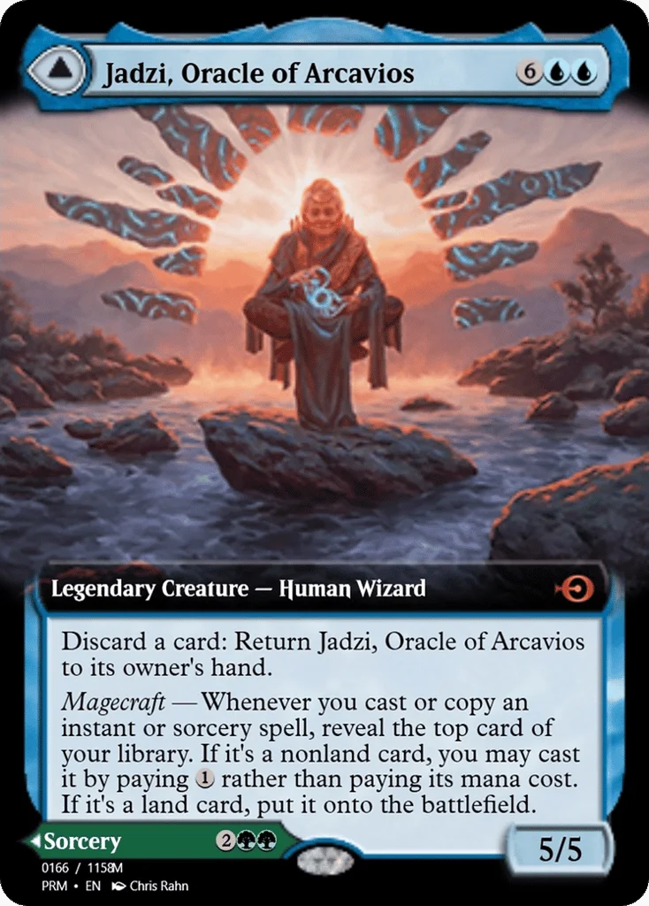 Jadzi, Oracle of Arcavios // Journey to the Oracle · Magic Online Promos
