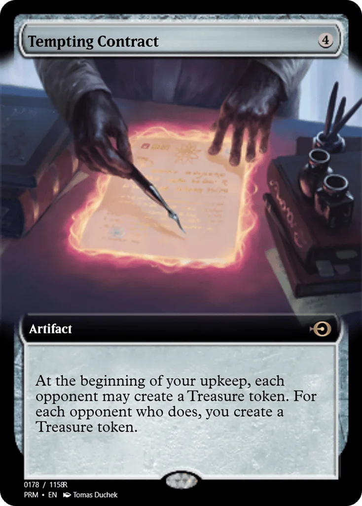 Tempting Contract · Magic Online Promos