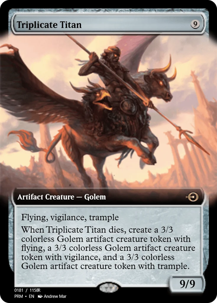 Triplicate Titan · Magic Online Promos