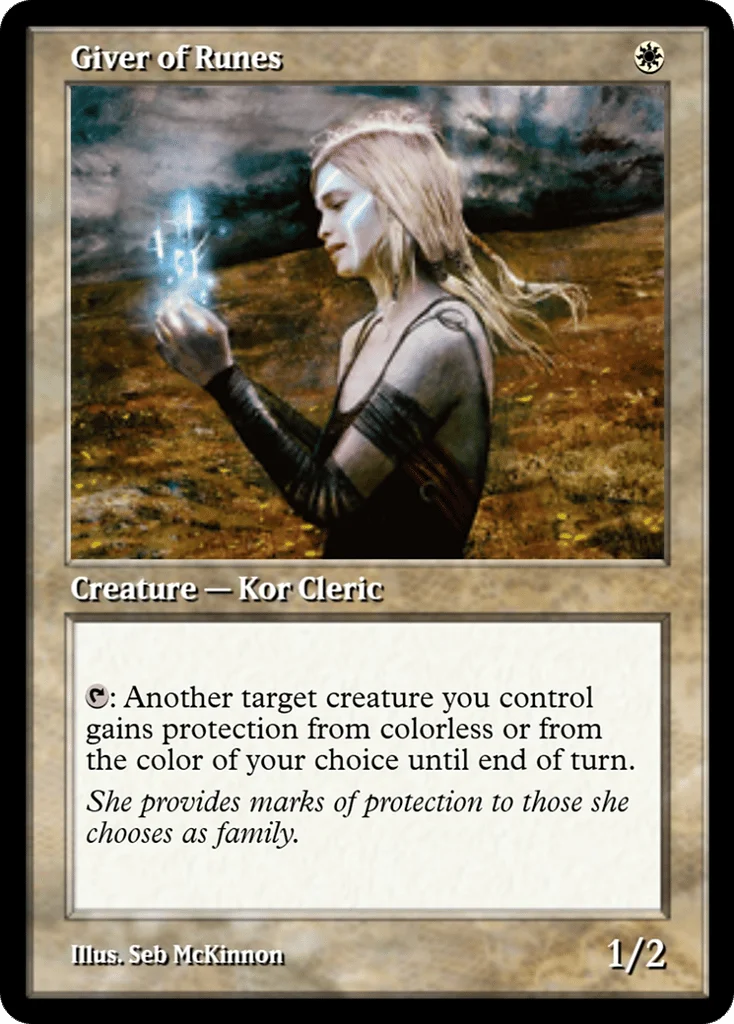 Giver of Runes · Magic Online Promos