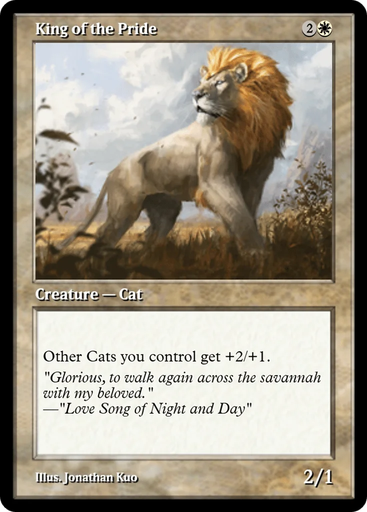 King of the Pride · Magic Online Promos