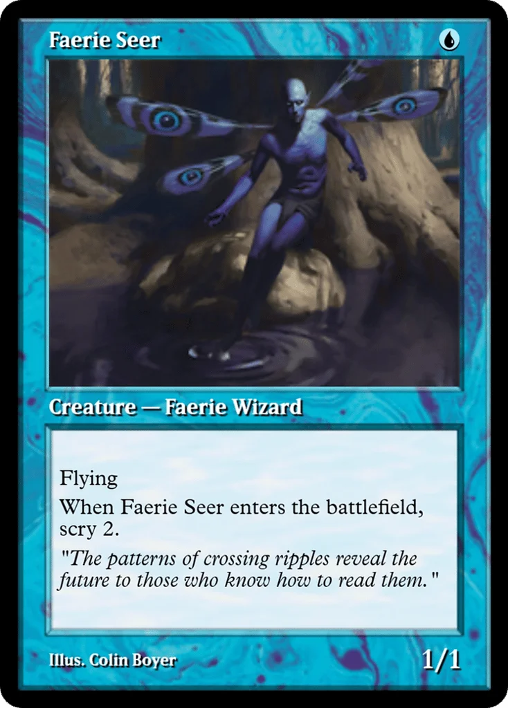 Faerie Seer · Magic Online Promos