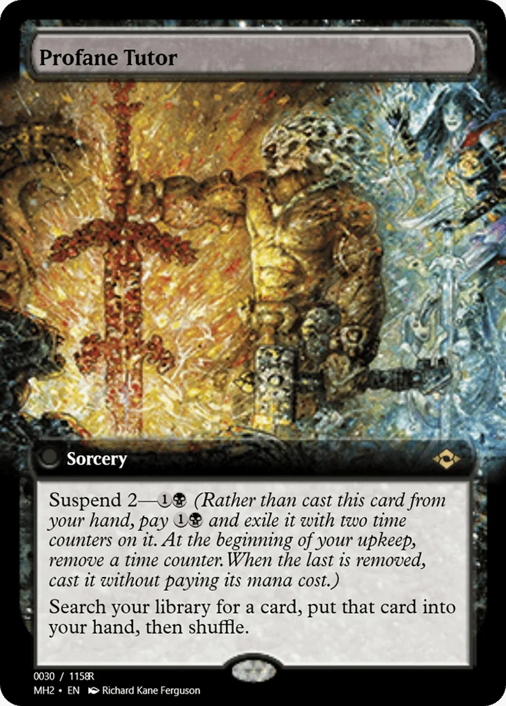 Profane Tutor · Magic Online Promos