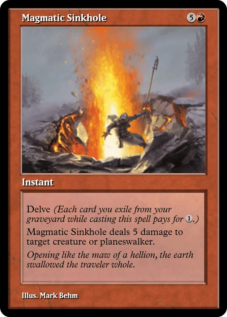 Magmatic Sinkhole · Magic Online Promos