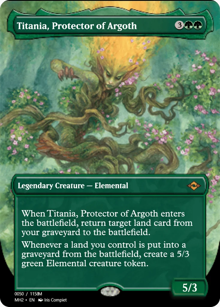 Titania, Protector of Argoth · Magic Online Promos
