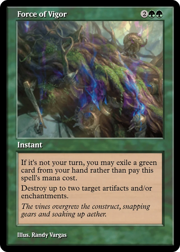 Force of Vigor · Magic Online Promos