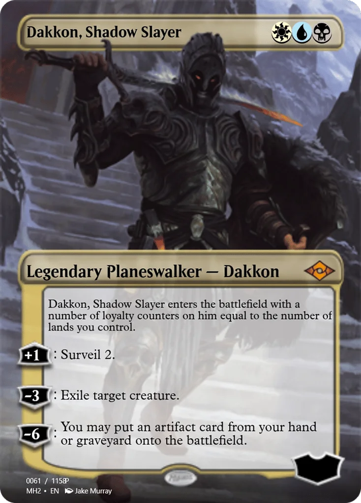 Dakkon, Shadow Slayer · Magic Online Promos